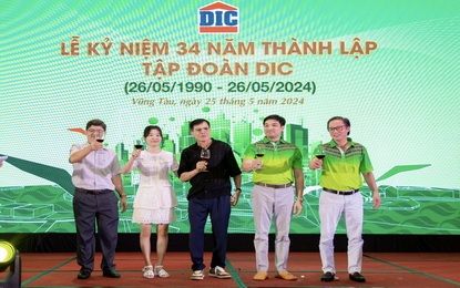 LỄ KỶ NIỆM 34 NĂM THÀNH LẬP TẬP ĐOÀN DIC