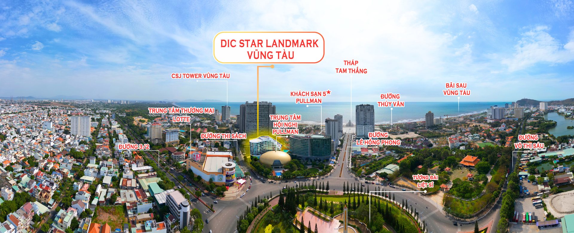 Vị trí DIC Star Landmark Vũng Tàu