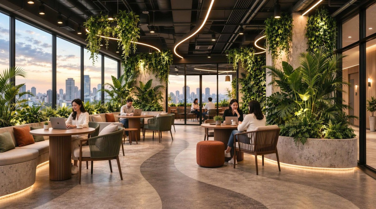 Co-working tầng 21